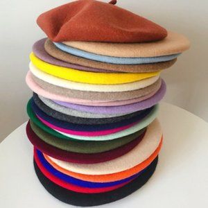 Elosegui Béret Basque Pyrénées 100 % Laine Mérinos Imperméable